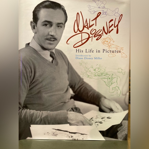 Walt Disney Illustrated Biography Book - Picture 1 of 11